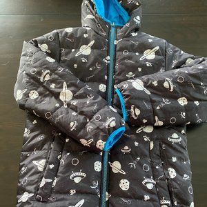 Boys reversible winter jacket